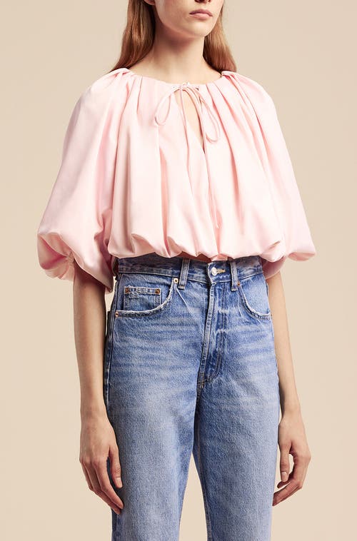 REBECCA TAYLOR REBECCA TAYLOR SATEEN BUBBLE TOP