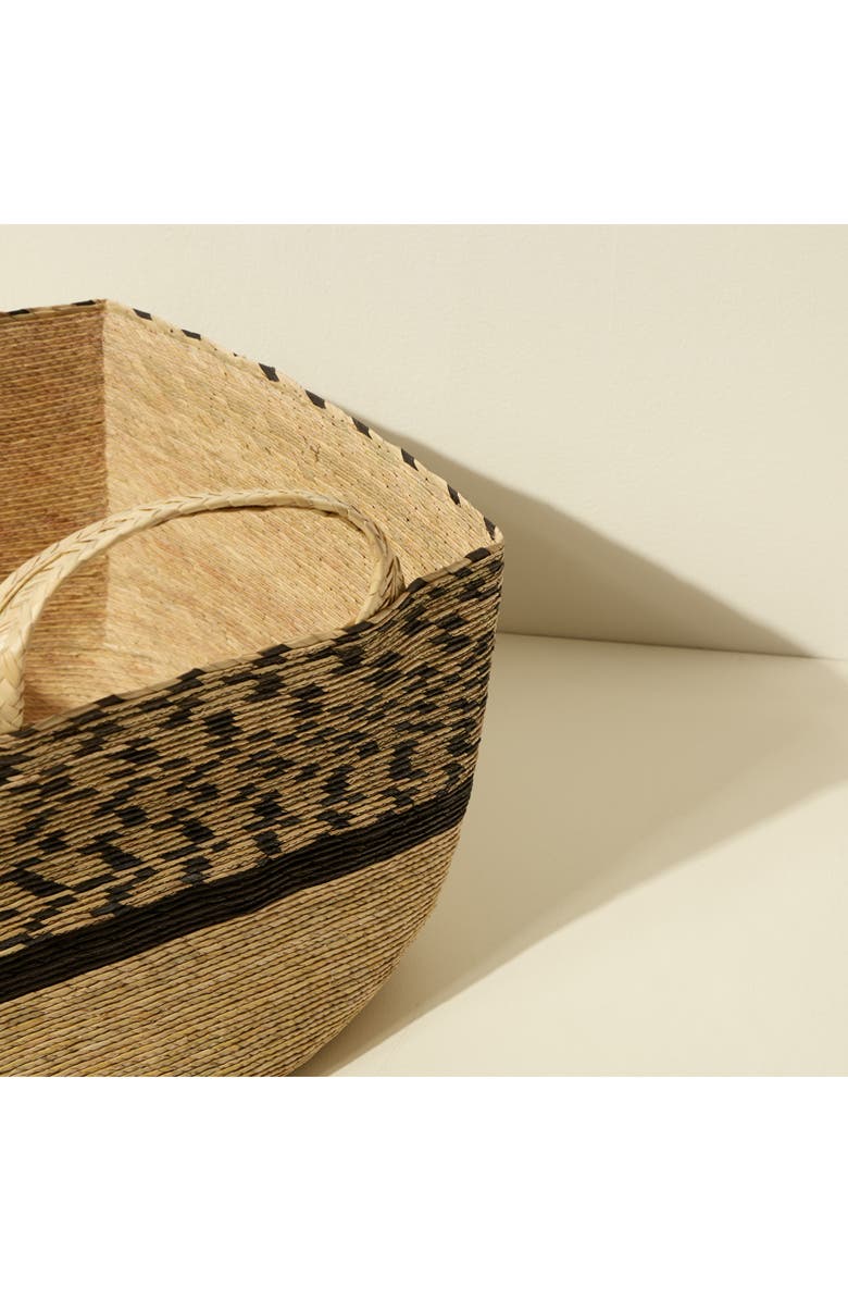 GOODEE x Makaua Revistero Pinto Woven Basket, Alternate, color,
