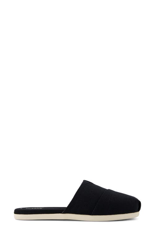 Toms Women's Alpargata Espadrille Slip-on Mules In Black