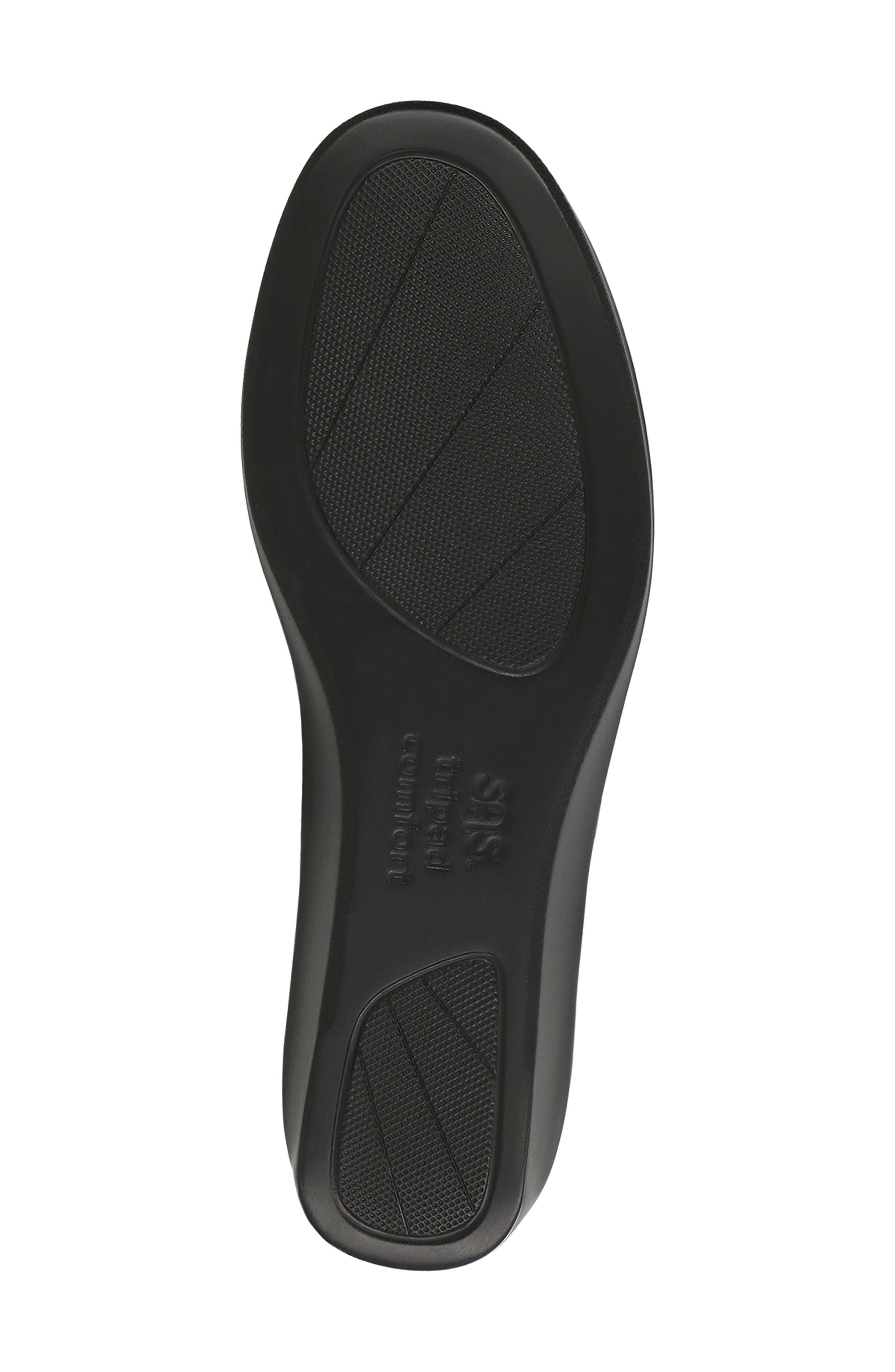 SAS Jade Zip Bootie, Alternate, color, Black Leather