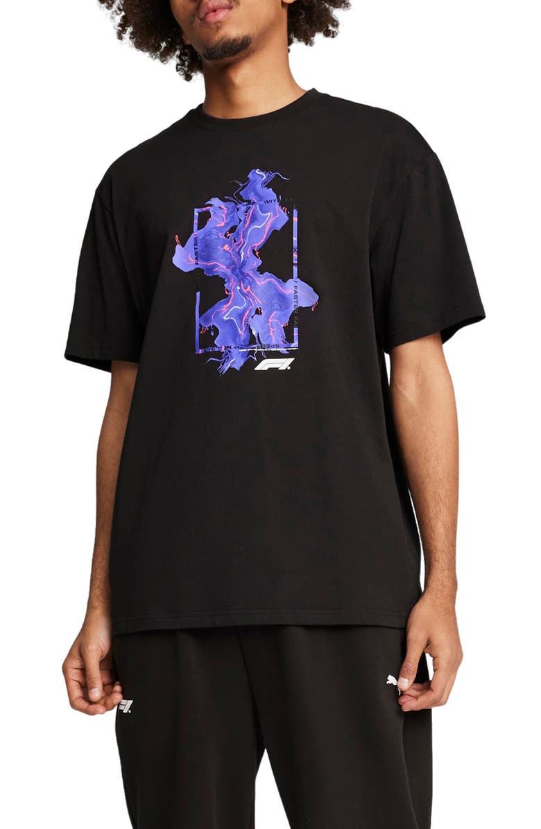 PUMA F1 Neon Energy Cotton Graphic T-Shirt, Main, color,