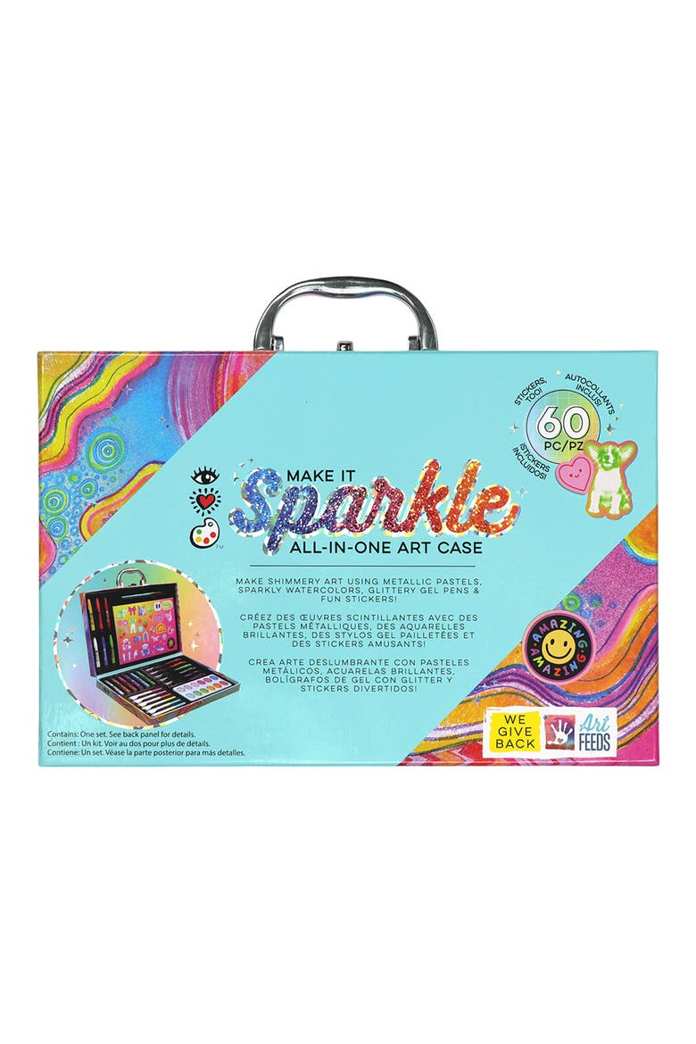 Make It Sparkle All-In-One Art Case, Main, color, NO COLOR
