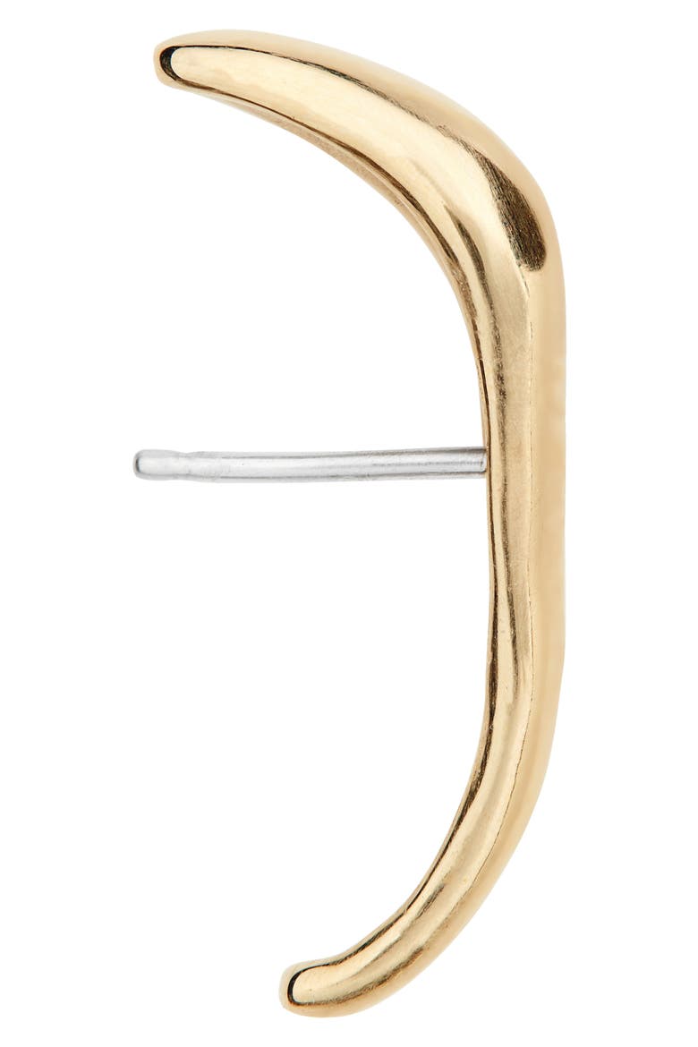 Vero Stud Earrings, Alternate, color, BRONZE
