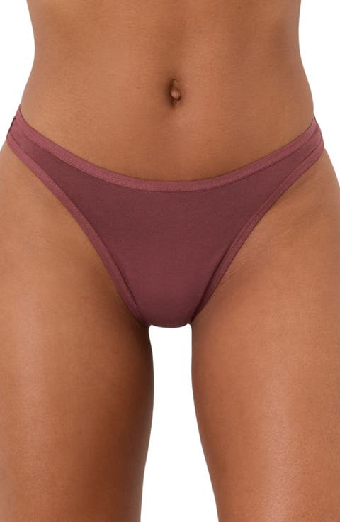 Everyday Classic Fit Thong 5-Pack Made With Organic Cotton