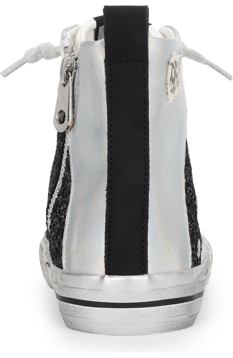 Vintage Havana Alive High Top Metallic Sneaker, Alternate, color,