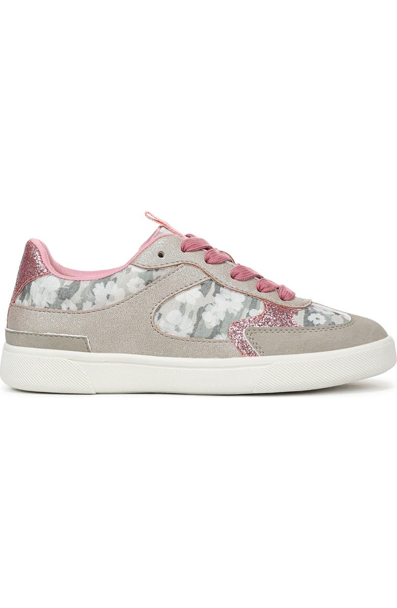 Blowfish Malibu Kids' Tasti-K Sneaker, Alternate, color, Grey Pink Canvas/ Glitter