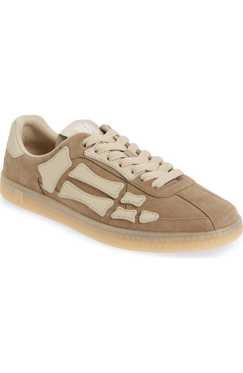 AMIRI Pacific Bones Sneaker, Main, color, Brown