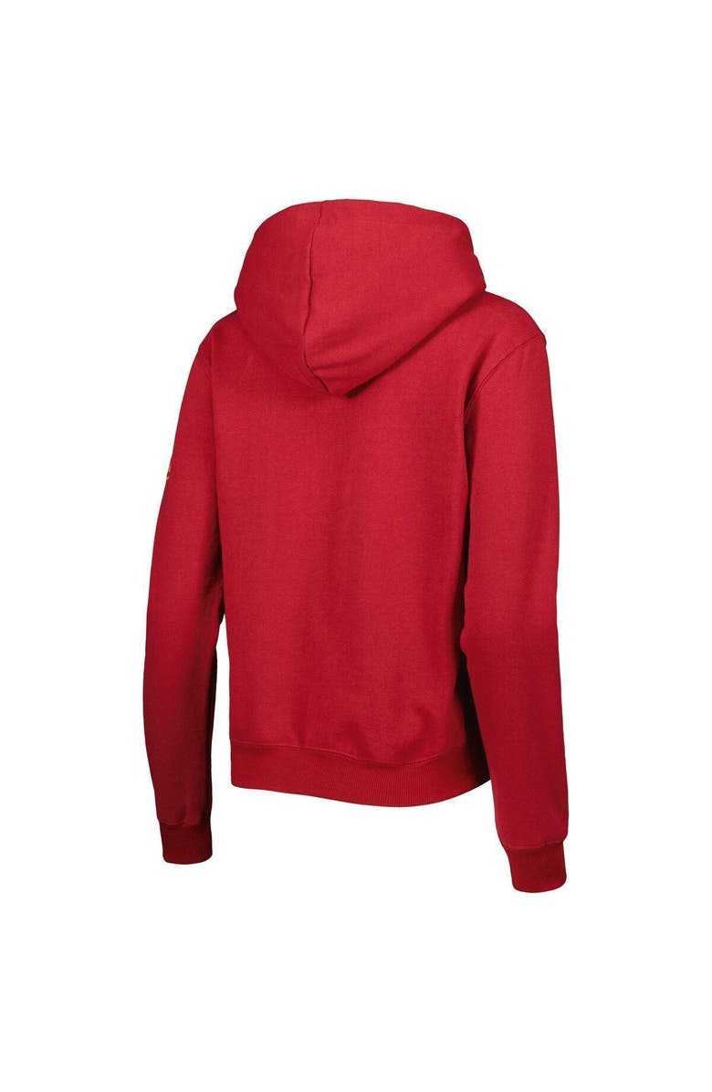 COLOSSEUM Women's Colosseum Cardinal USC Trojans Arched Name Full-Zip Hoodie, Alternate, color,