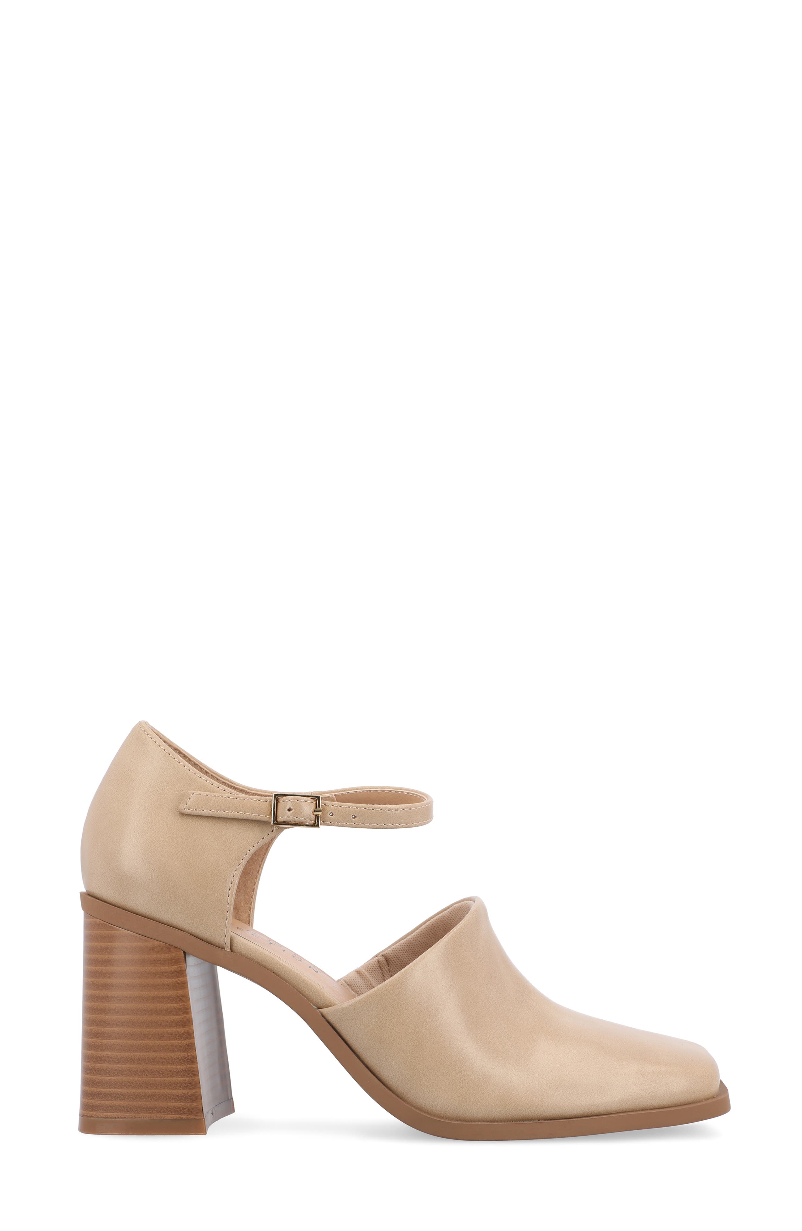 Journee Collection Bobby Pump, Alternate, color, Tan