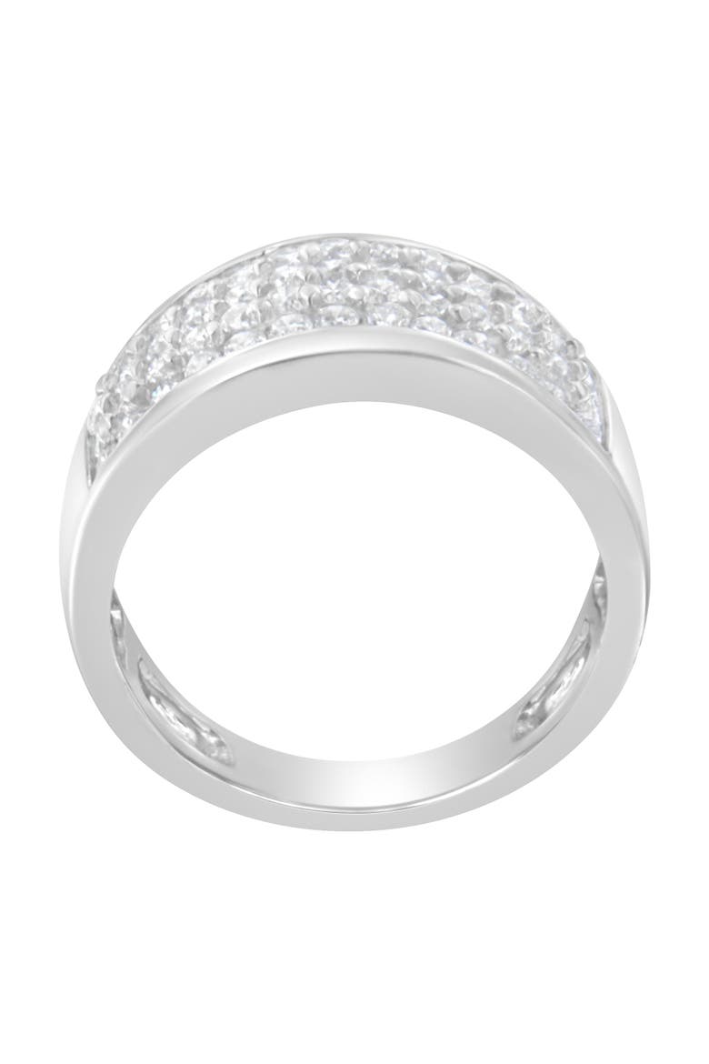 14K White Gold 1.0 Cttw Round Cut Diamond Ring, Alternate, color, White