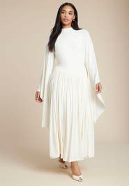 ELOQUII Flowy Jersey Maxi Dress