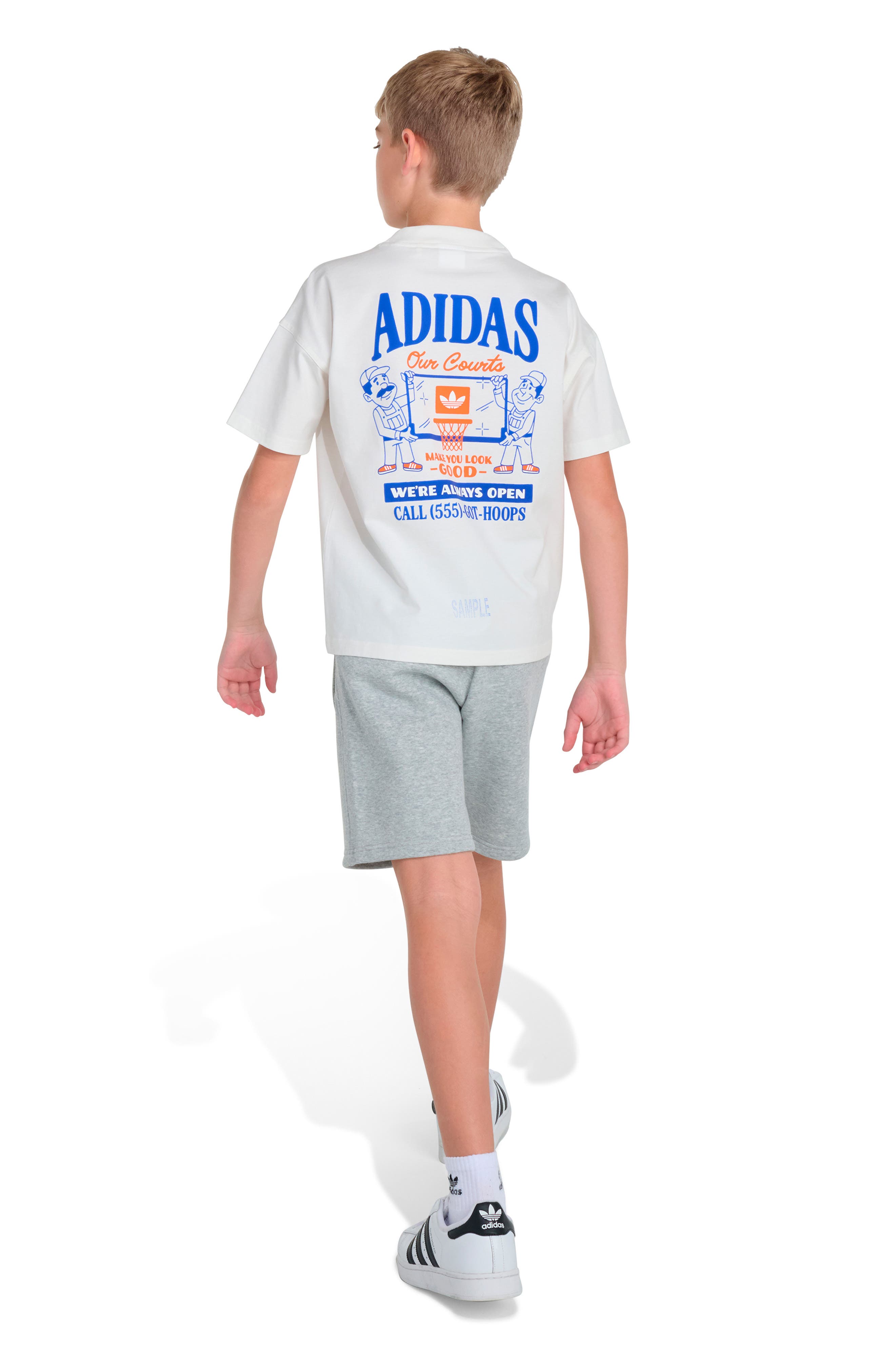 adidas Originals Kids' Background Graphic T-Shirt | Nordstrom