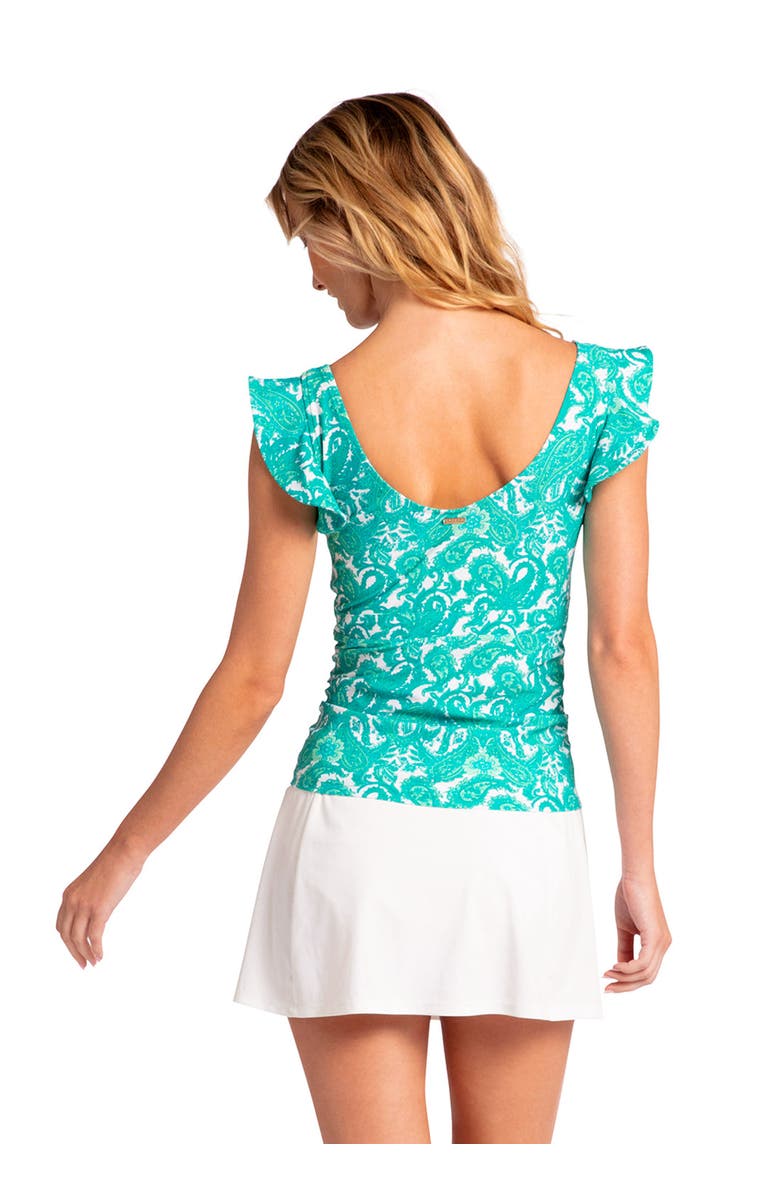 Cabana Life Classic Swim Skirt, Alternate, color, White