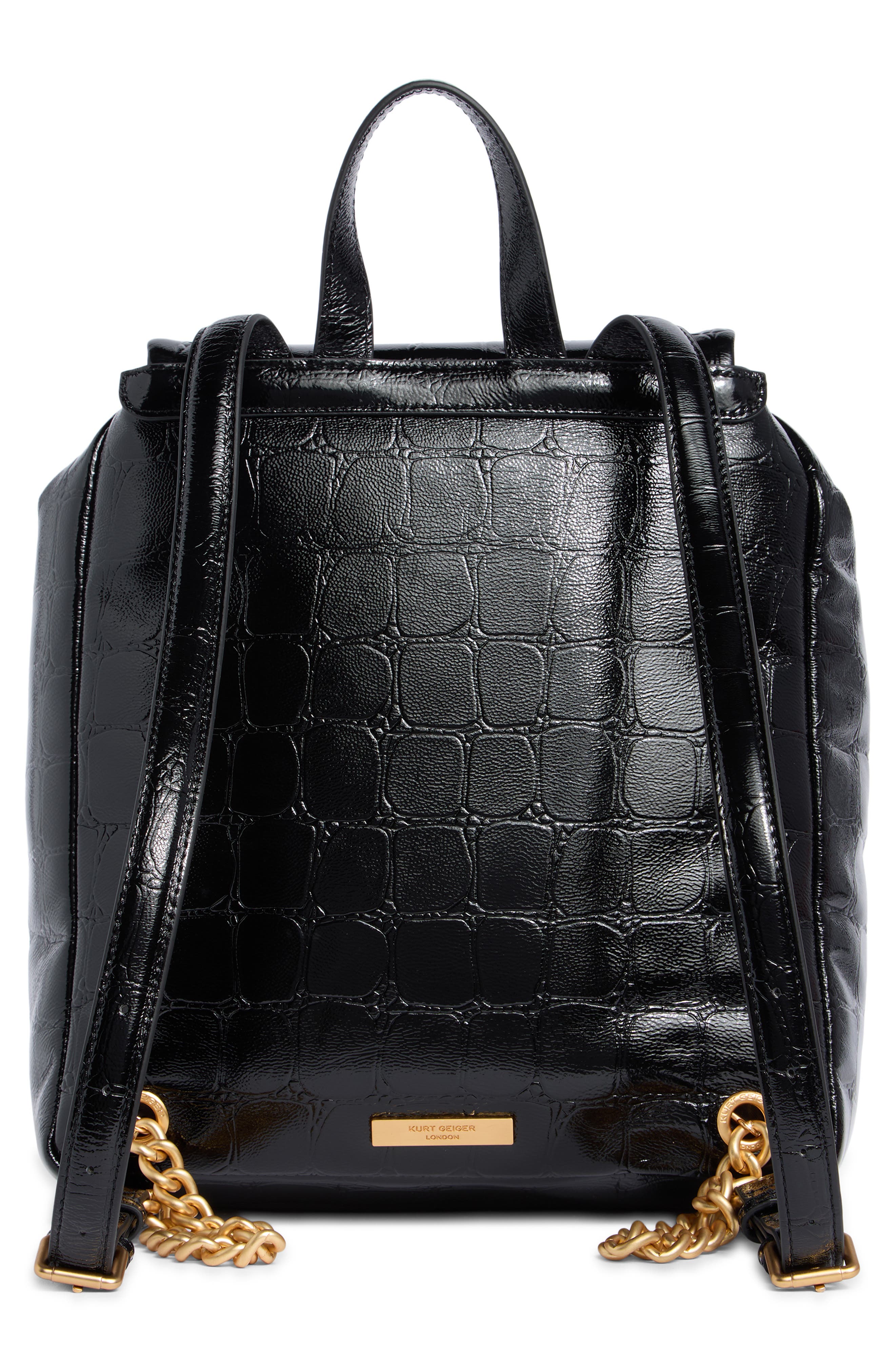 Kurt Geiger London Kensington Leather Backpack, Alternate, color, 