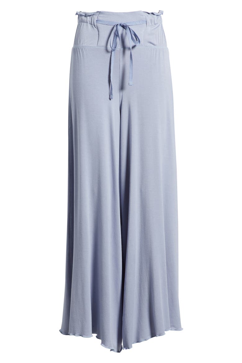 Dream State Wide Leg Lounge Pants, Alternate, color, STILLWATER