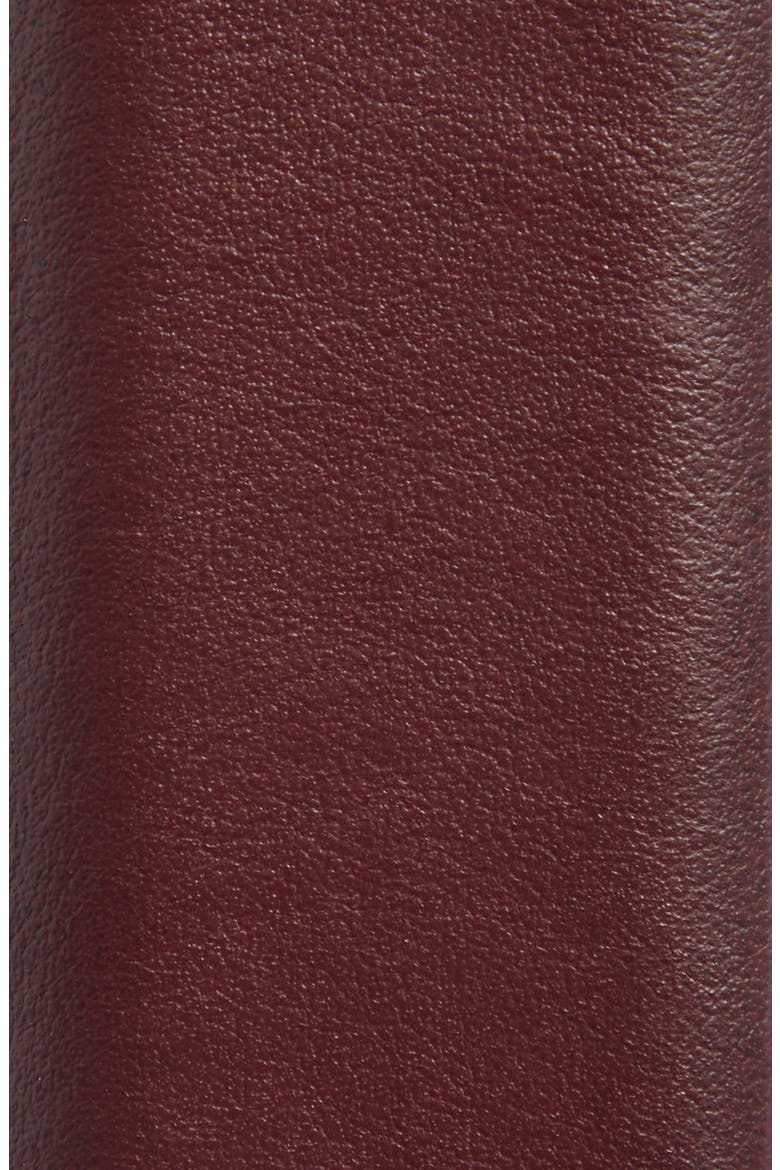 Leather Belt, Alternate, color, OXBLOOD