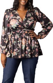 Kiyonna Leah Gathered Top