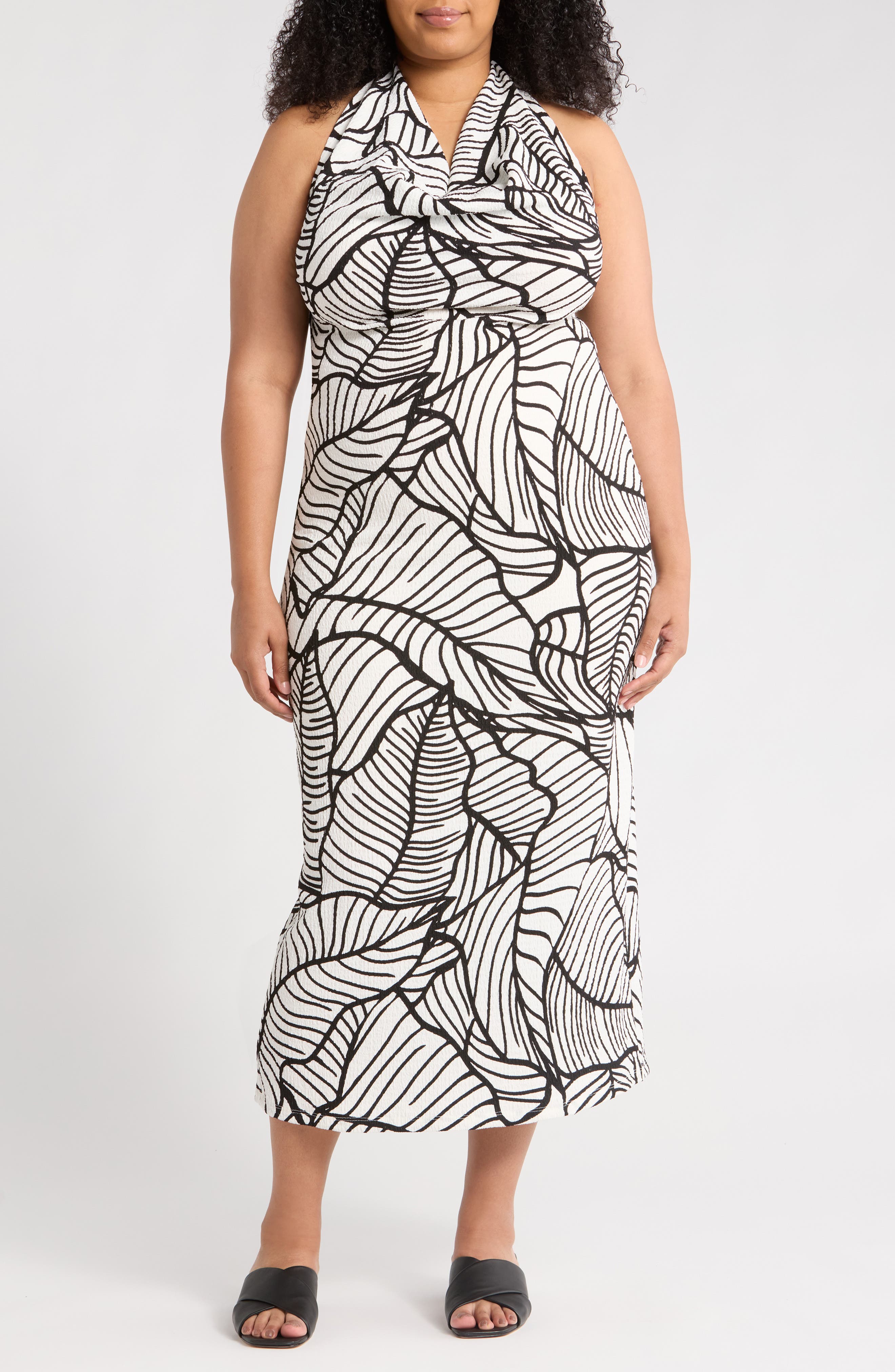 Renee C Halter Maxi Dress