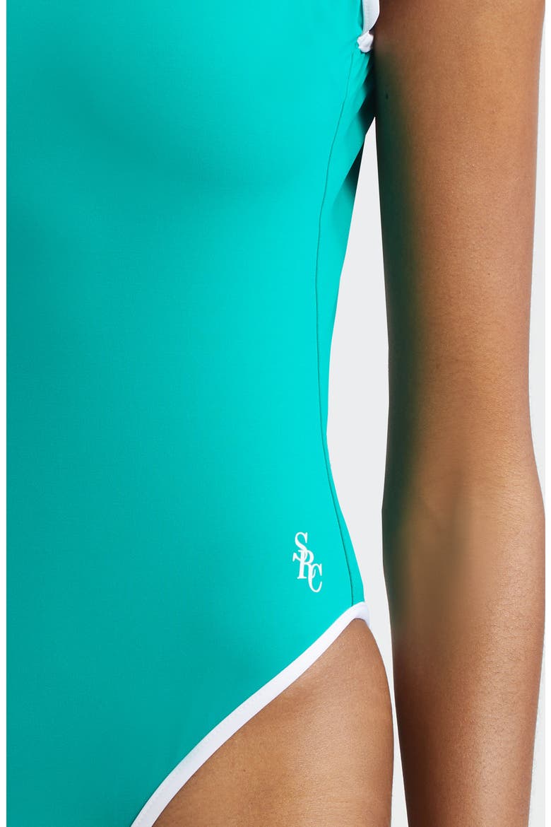 Carla One-Piece Swimsuit, Alternate, color, SPRING GREEN