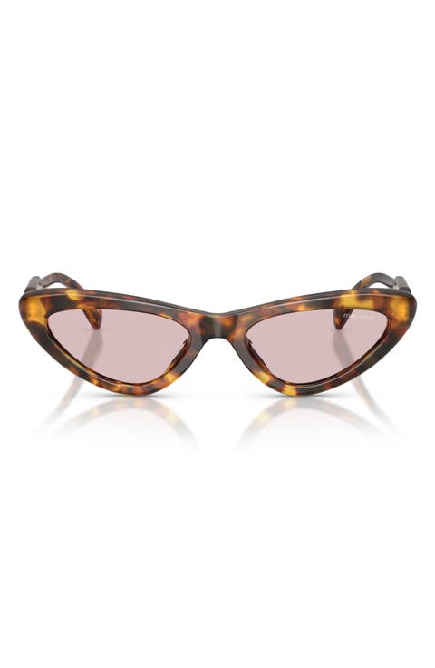 55mm Cat Eye Sunglasses