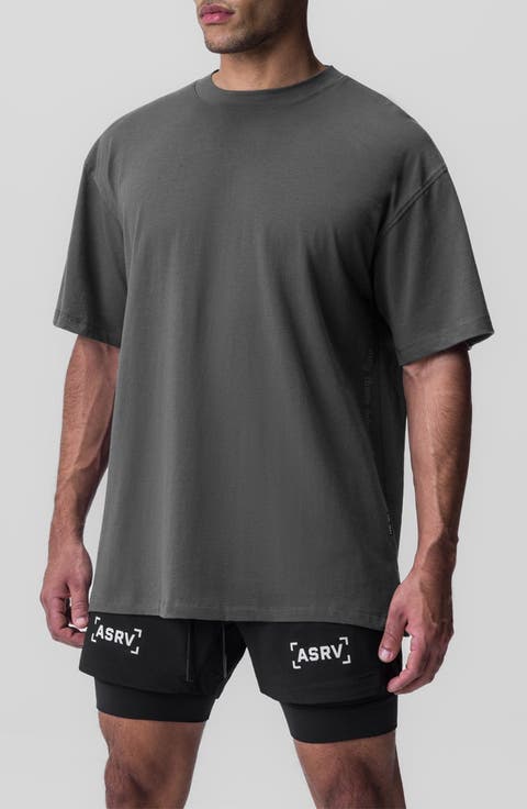 Stretch Supima® Cotton Oversize T-Shirt