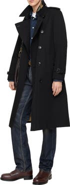 Burberry Long Kensington Heritage Trench Coat