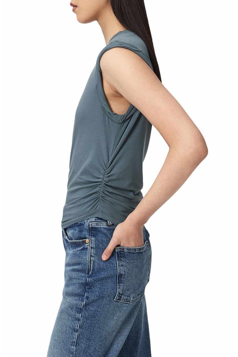 West Side Ruched Tank, Alternate, color, LUNAR BLUE