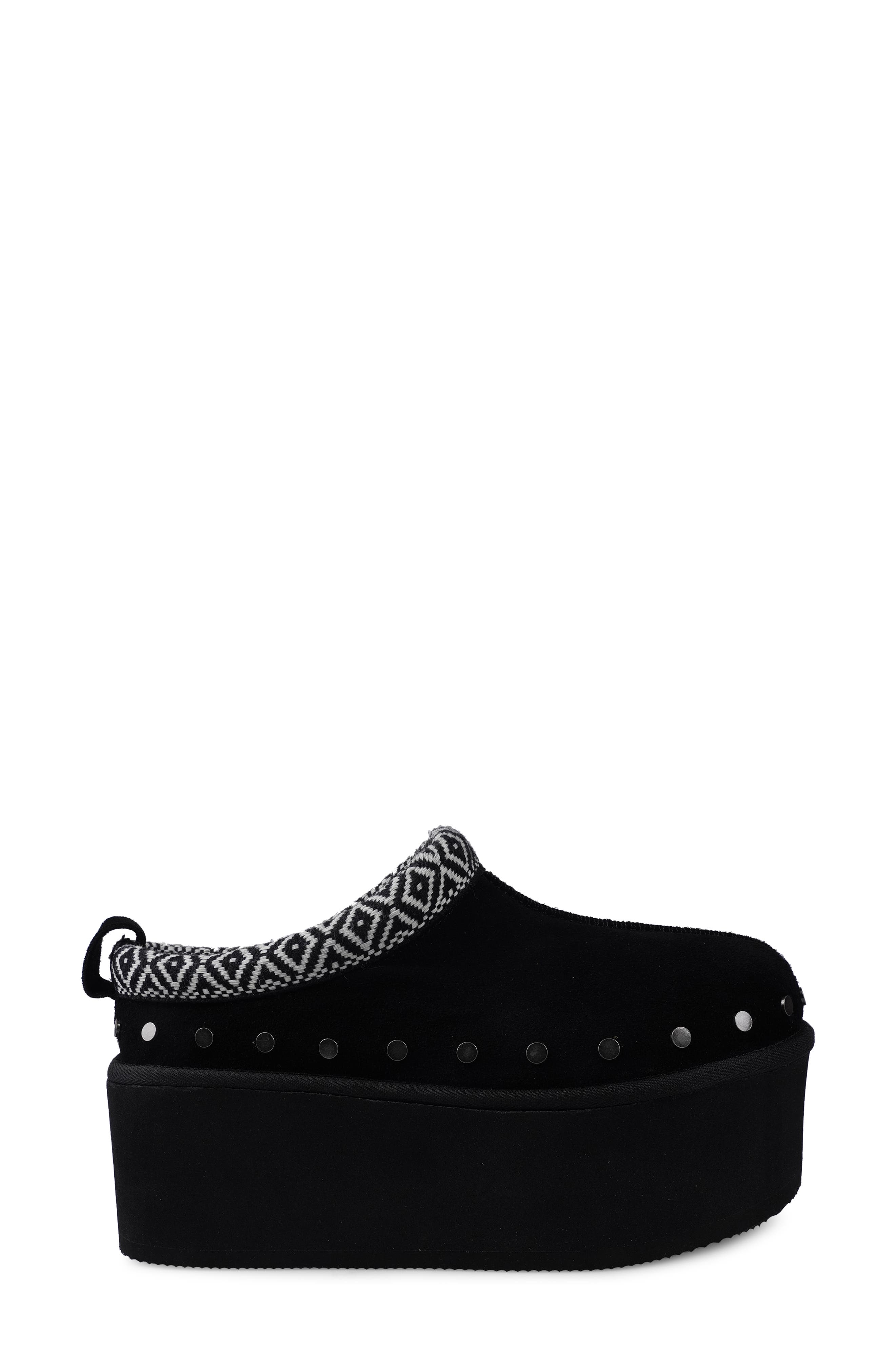 Candie's Salina Platform Clog, Alternate, color, Black