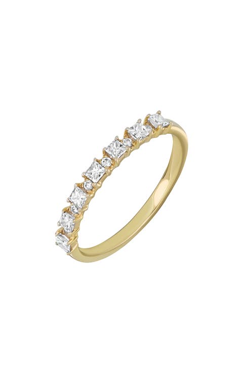 18K Gold Gatsby Diamond Stackable Ring - 0.06ct.