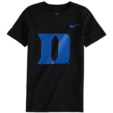 Preschool Nike Black Duke Blue Devils Logo T-Shirt