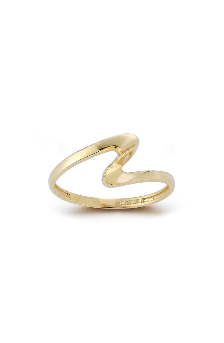Ember Fine Jewelry Wave Ring, Alternate, color, Gold
