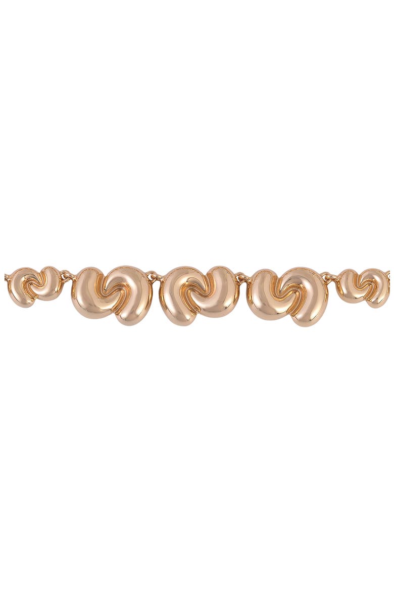 Twist Chain Necklace, Alternate, color, GOLD