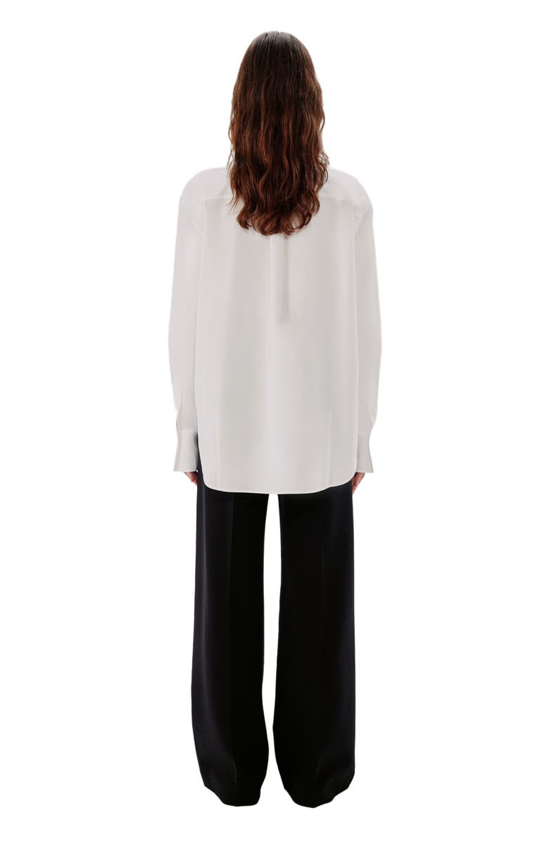 Another Tomorrow OVERSIZED MENS SHIRT, Alternate, color, White