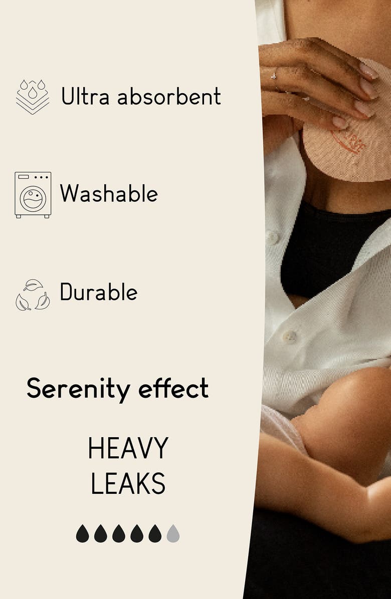 Cache Coeur Curve Essential Daytime Nursing Pads, Alternate, color, Fuchsia