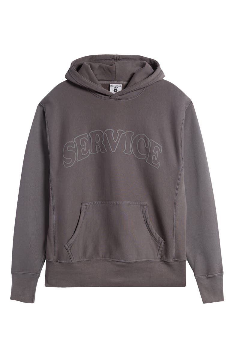Service Works Arch Logo Organic Cotton Graphic Hoodie, Alternate, color,