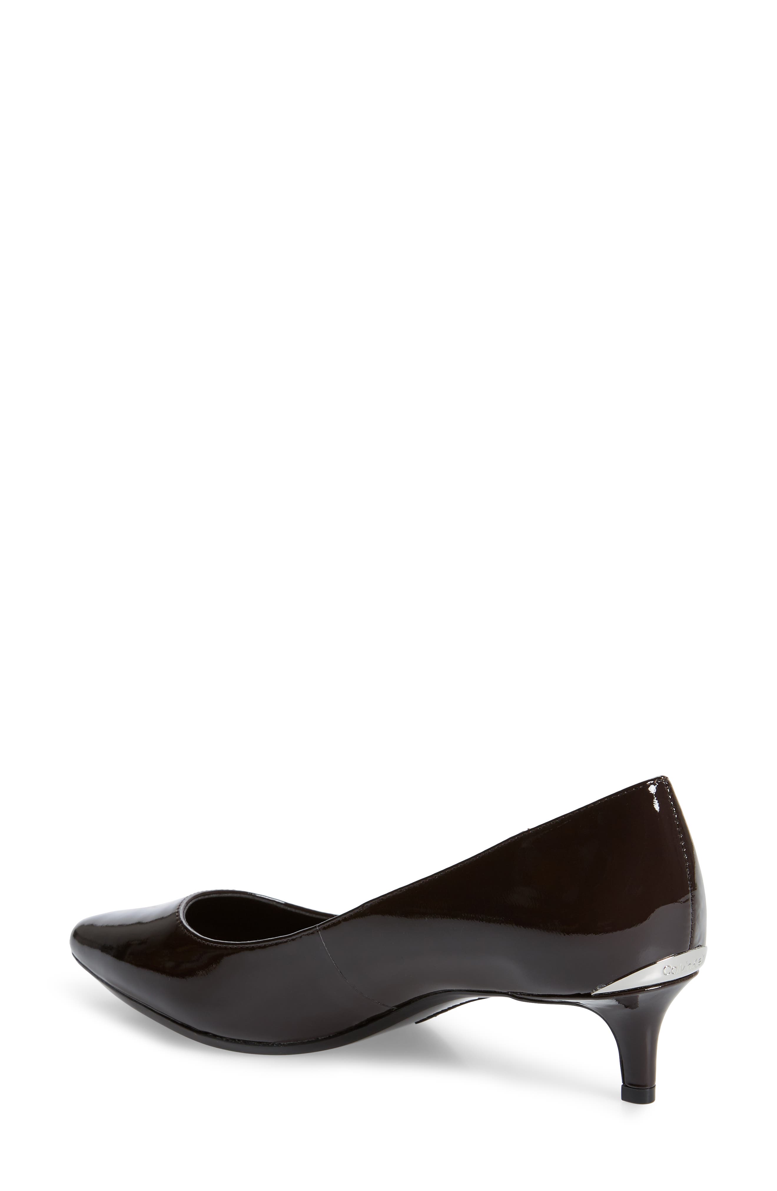 Gabrianna Pump, Alternate, color, MAHOGANY LEATHER