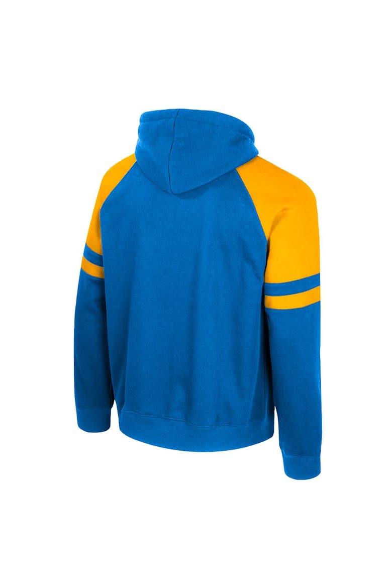 Men's Colosseum  Blue UCLA Bruins Todd Raglan Pullover Hoodie, Alternate, color, Blue