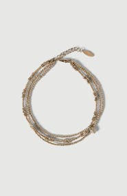 Brunello Cucinelli Sterling Silver anklet
