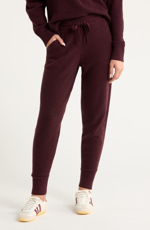 Wool & Cashmere Knit Joggers