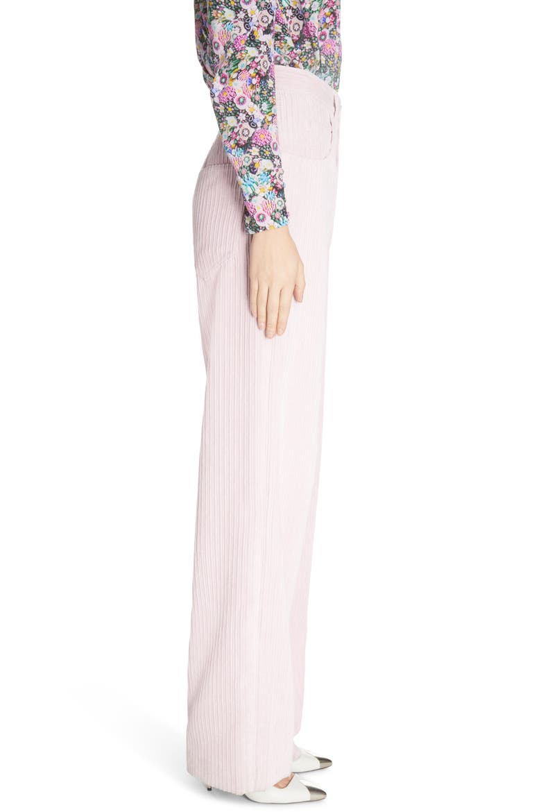 Milorsy Corduroy Velvet Trousers, Alternate, color, LIGHT PINK
