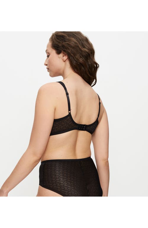 Triumph Signature Sheer Minimizer Bra In Black