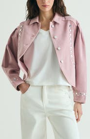 Scalpers Denim Studs Jacket