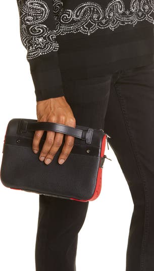 ショルダーバッグ Christian Louboutin Ruisbuddy Crossbody Bag Ruisbuddy small - Crossbody bag - Grained calf leather and