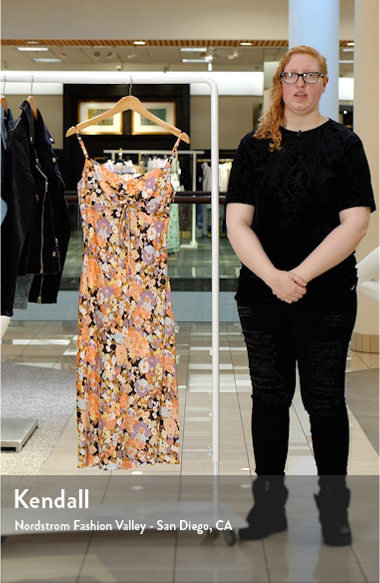 Sudra Floral Midi Dress, sales video thumbnail