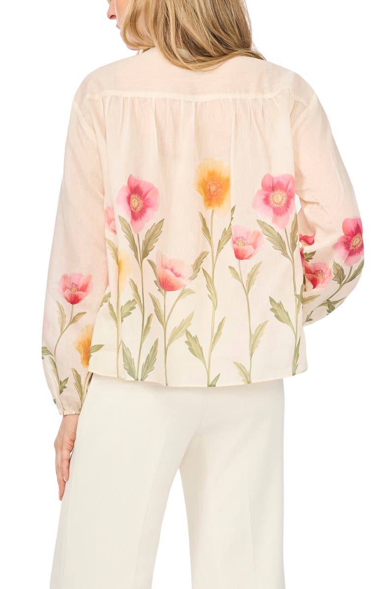 Ted Baker Rochelle Floral Print Top, Alternate, color,