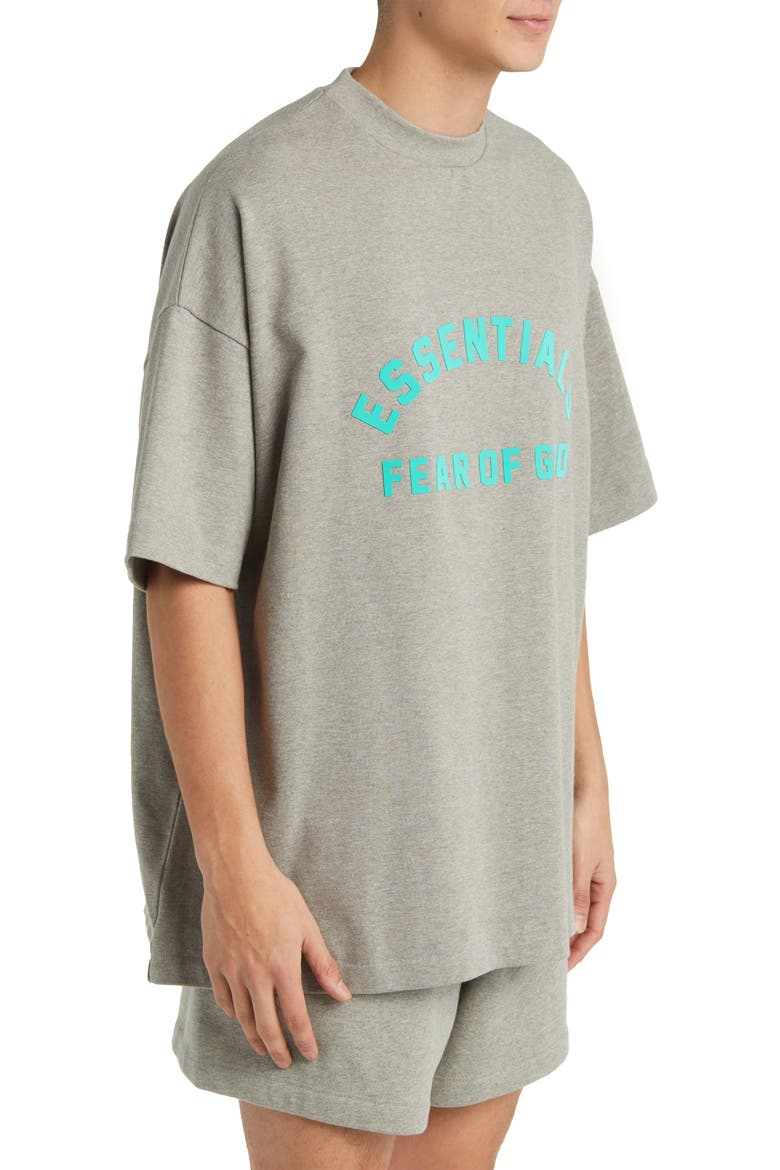 Crewneck Graphic T-Shirt, Alternate, color, DARK HEATHER OATMEAL