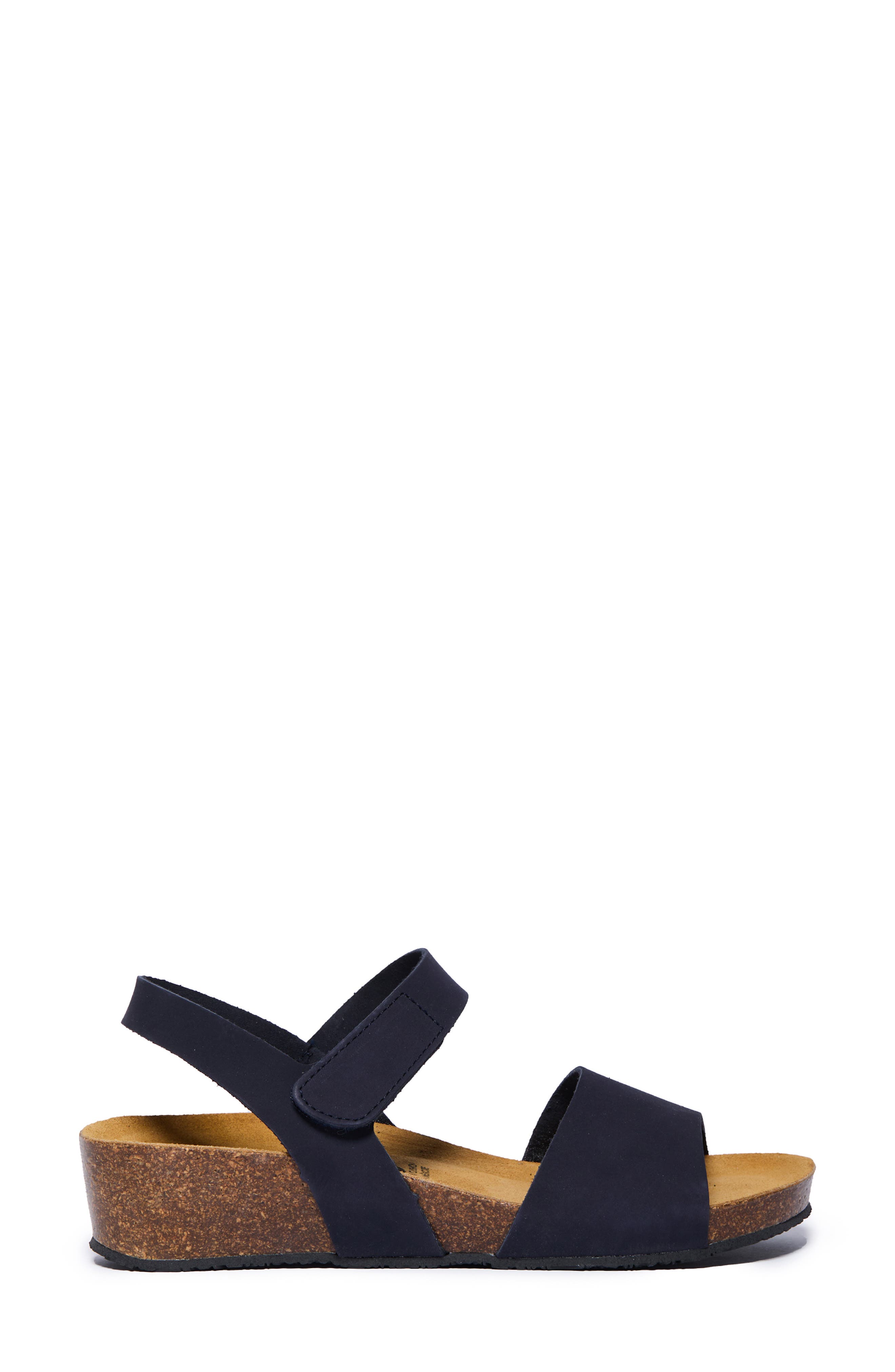 Luna Sandal, Alternate, color, NOBUCK NAVY