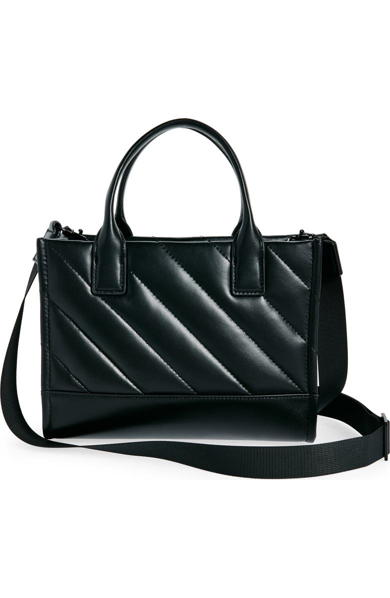 Kurt Geiger London Small Soho Quilted Leather Tote, Alternate, color, Black