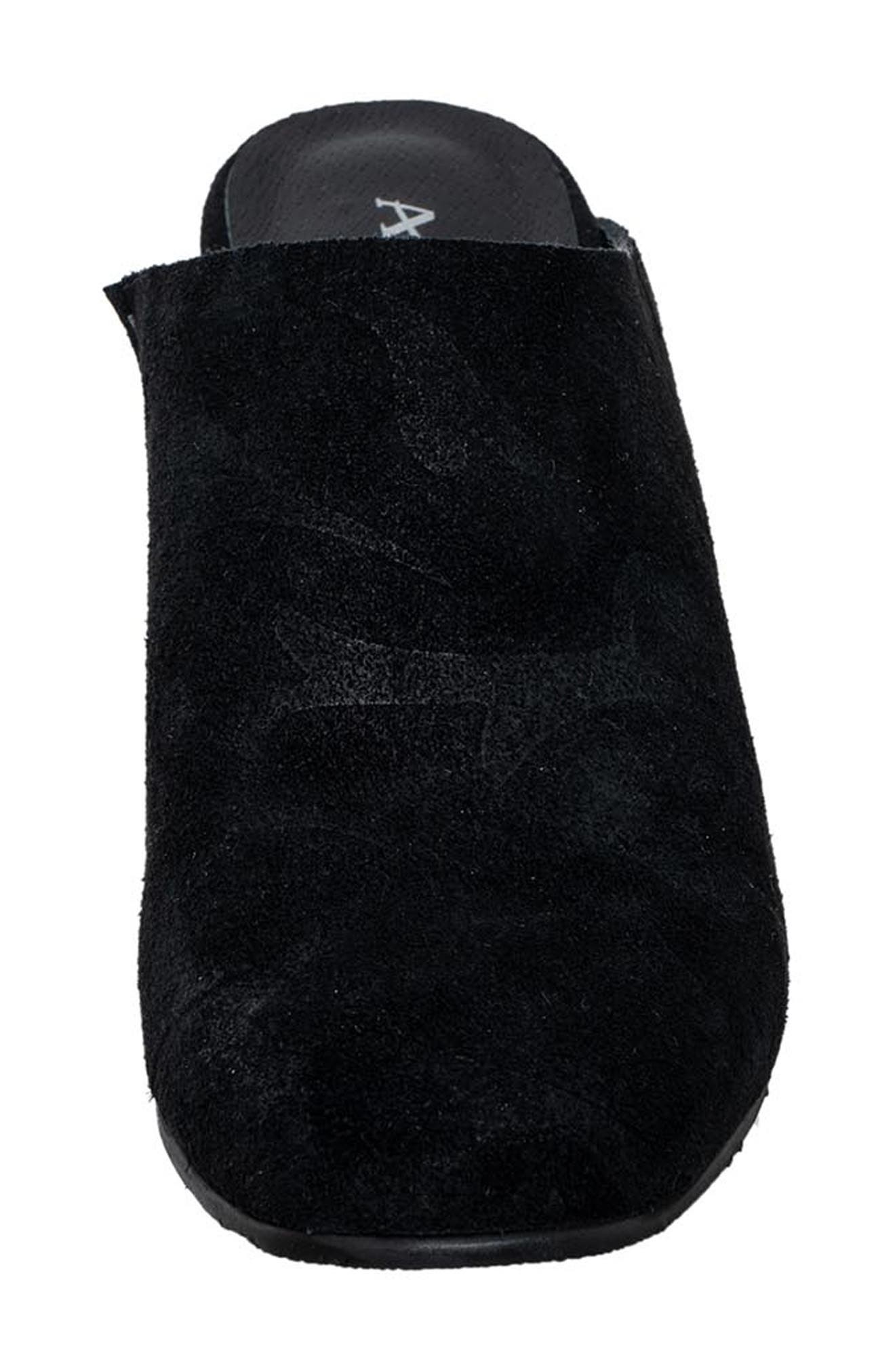 ANTELOPE Peni Mule, Alternate, color, Black Suede