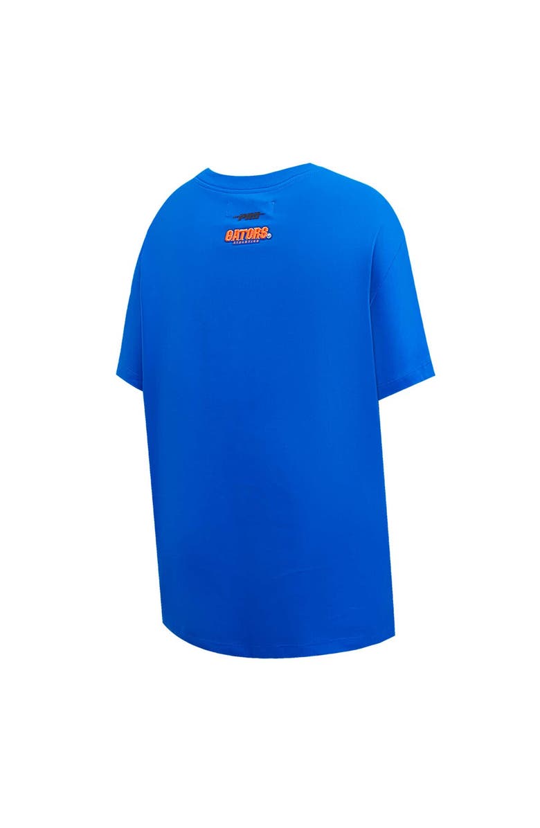 PRO STANDARD Women's Pro Standard Royal Florida Gators Script Tail Oversized Boyfriend T-Shirt, Alternate, color, Royal